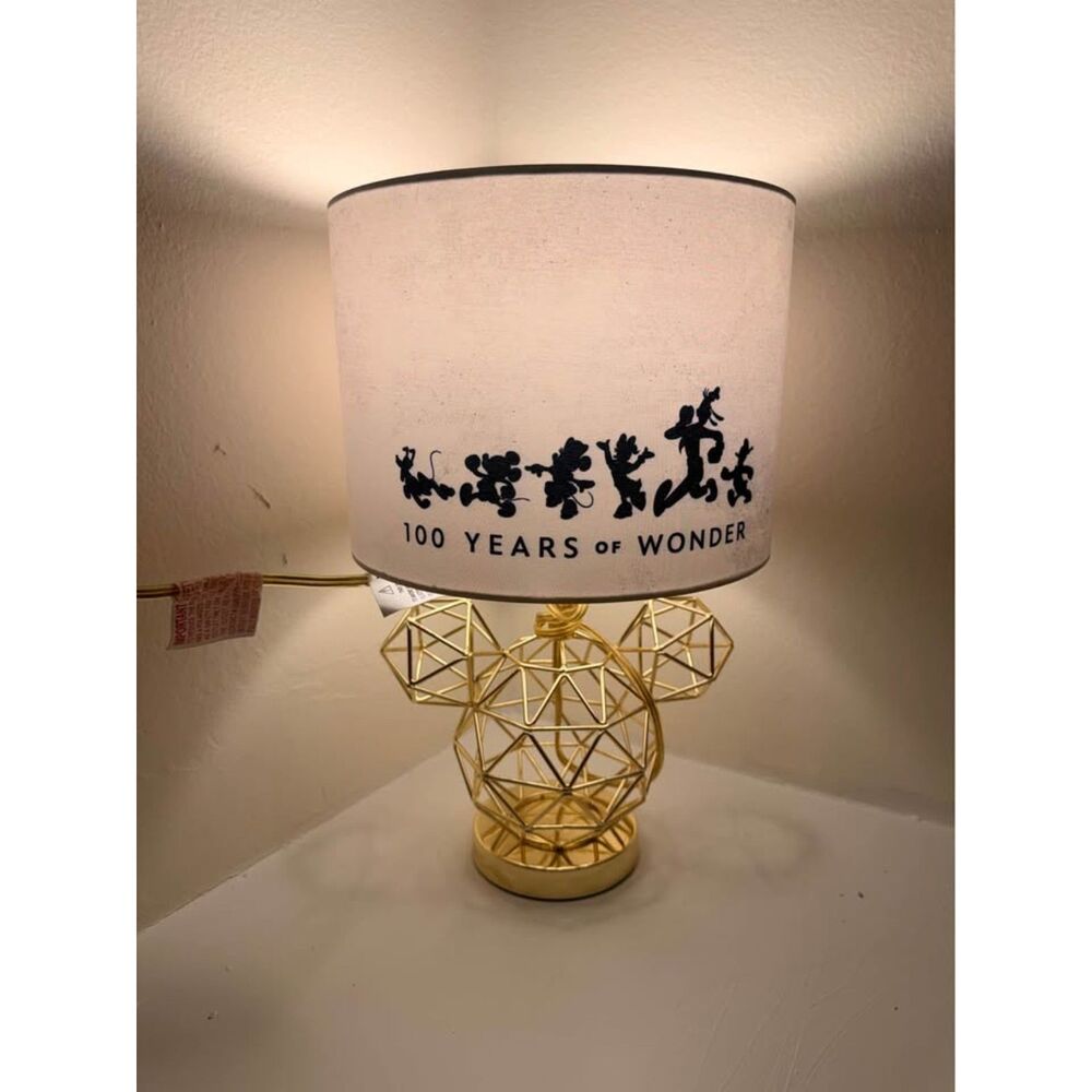 Disney 100 Years of Wonder Mickey Mouse Table Lamp